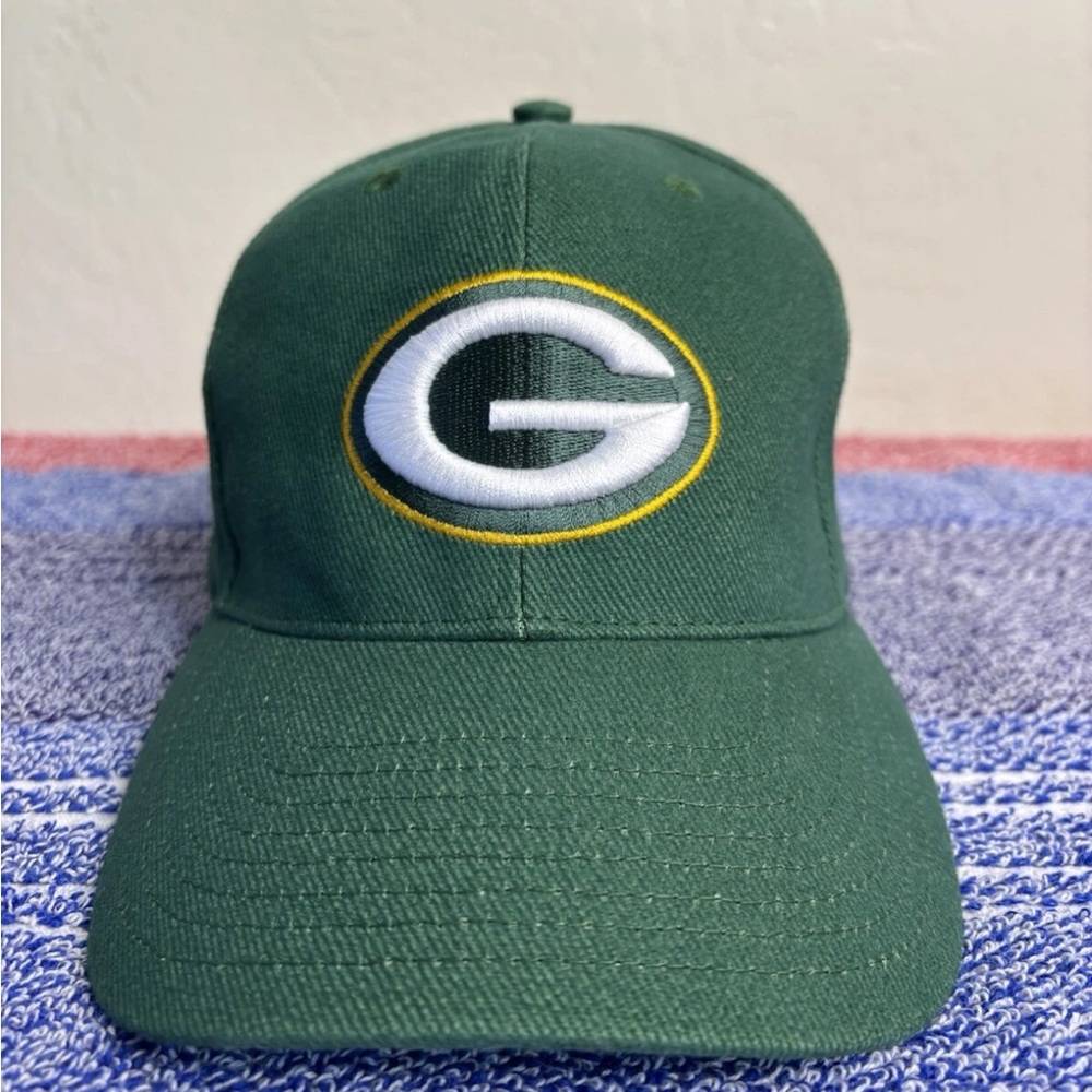 NFL Green Bay Packers Stitched Logo Adjustable Hat